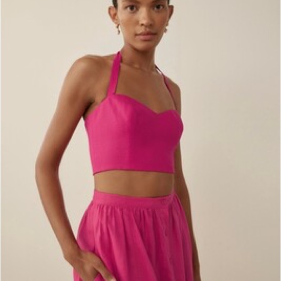 Reformation two piece Linen Set - Picture 2 of 2